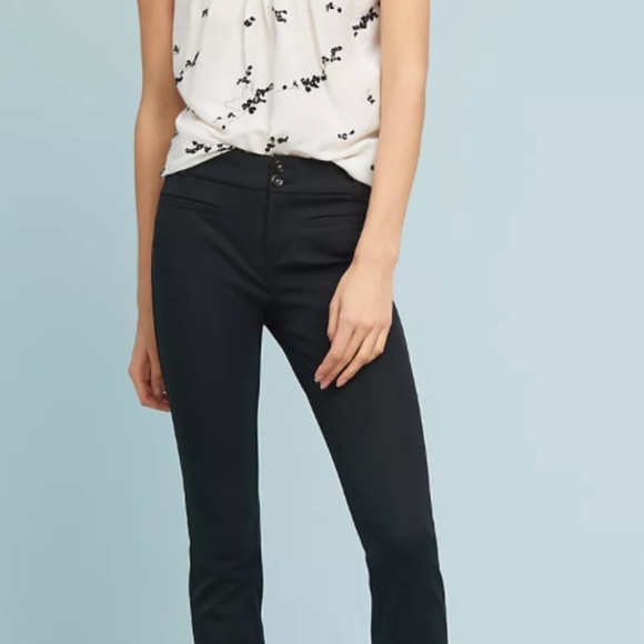 The Essential Slim Trouser by Anthropologie Size 4 - Picture 5 of 7